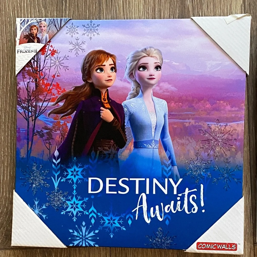 Disney Frozen II Destiny Awaits Wall Decorations - Stickers & Poster